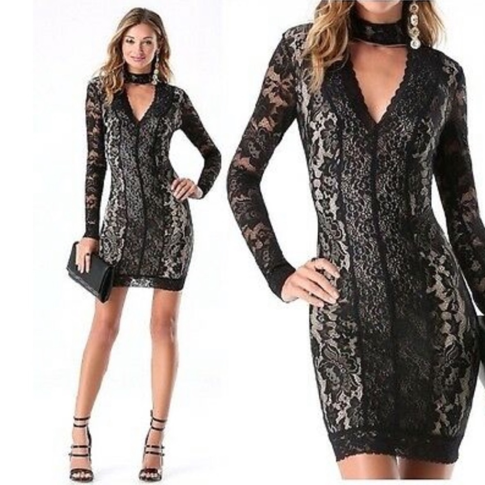 Bebe lace dress